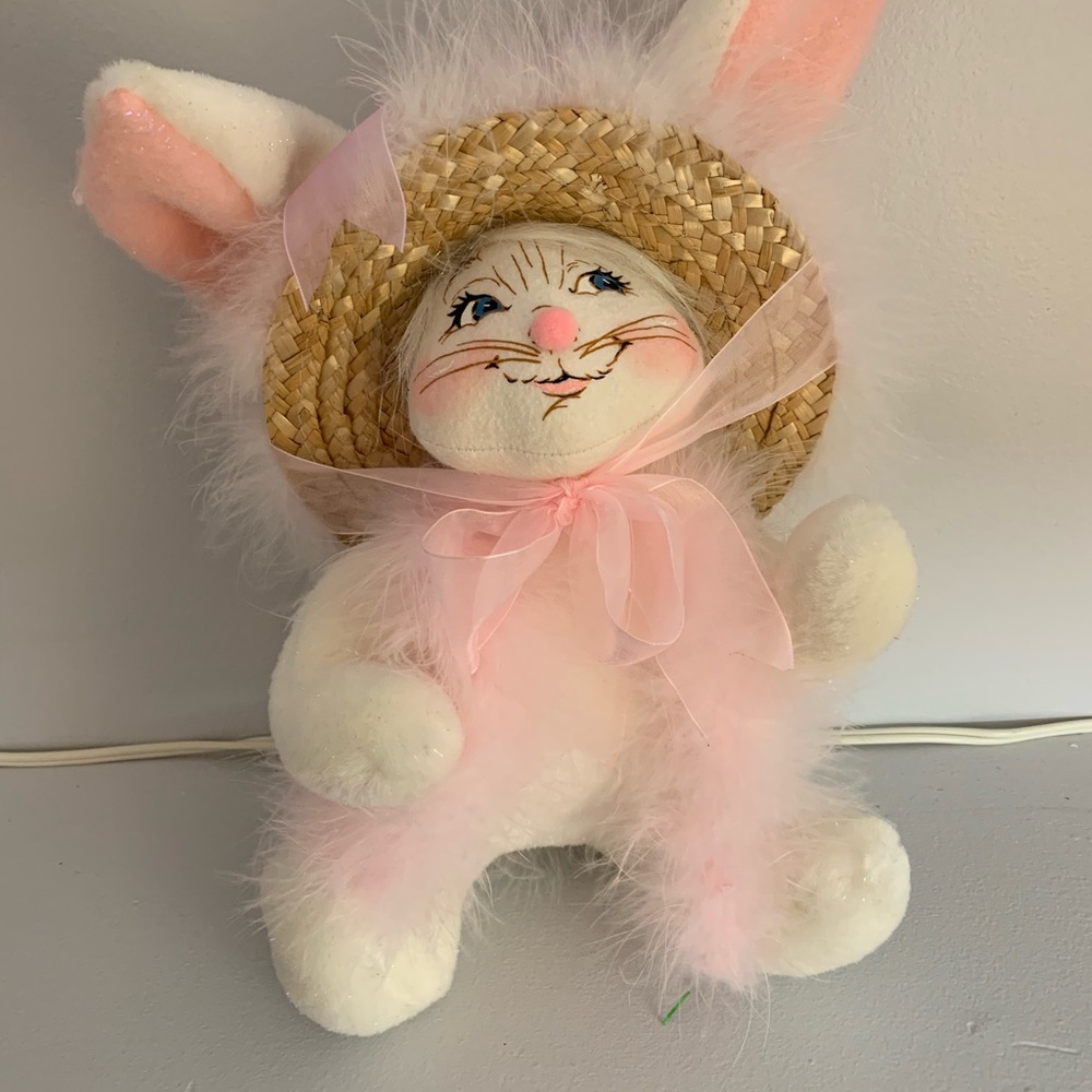 Annalee Fancy Easter Dressed Bunny